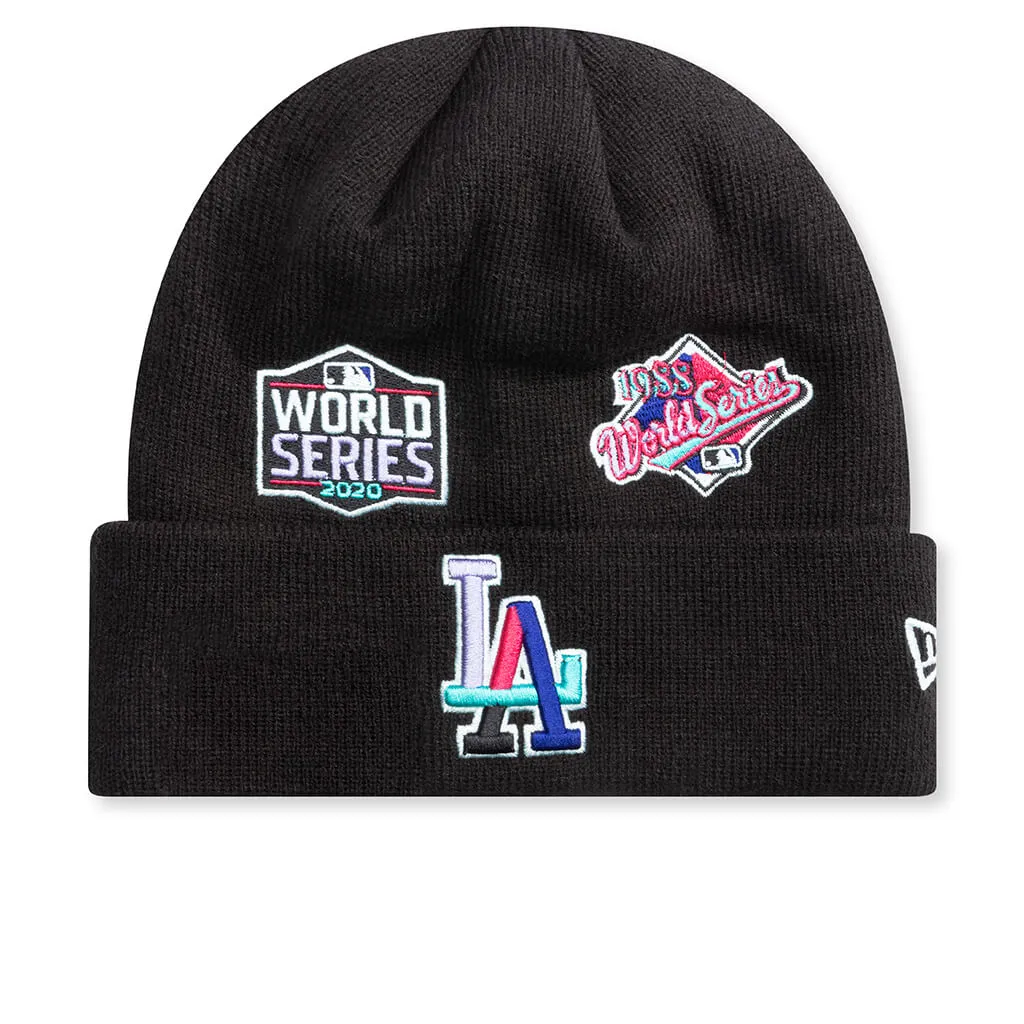 Polar Lights Knit Beanie - Los Angeles Dodgers