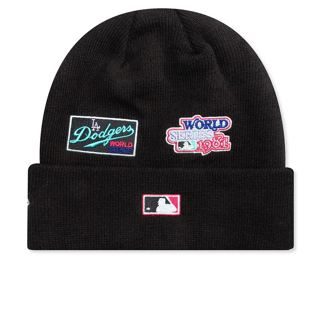 Polar Lights Knit Beanie - Los Angeles Dodgers