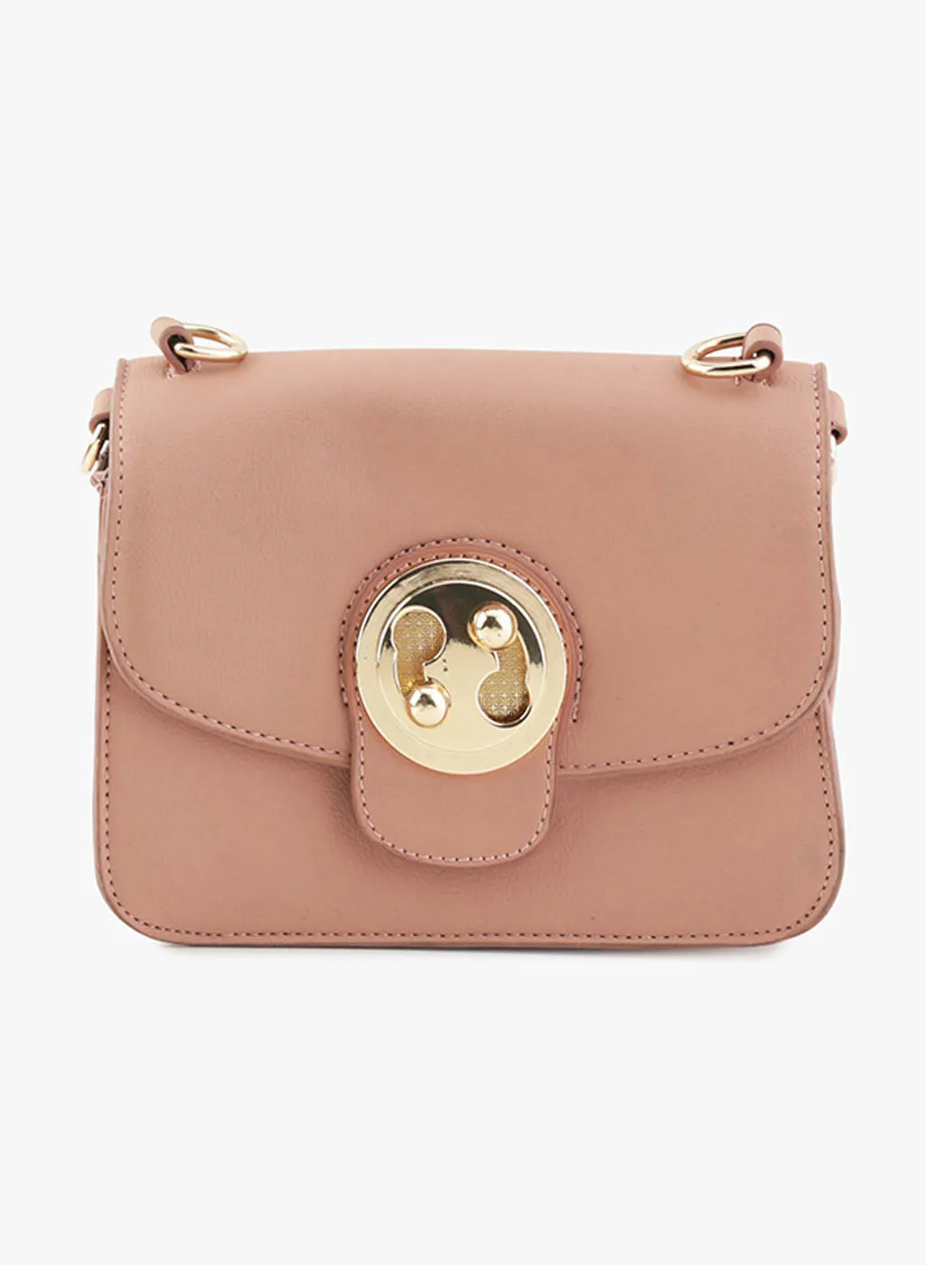 Rene Mellow Rose Faux Leather Sling Bag