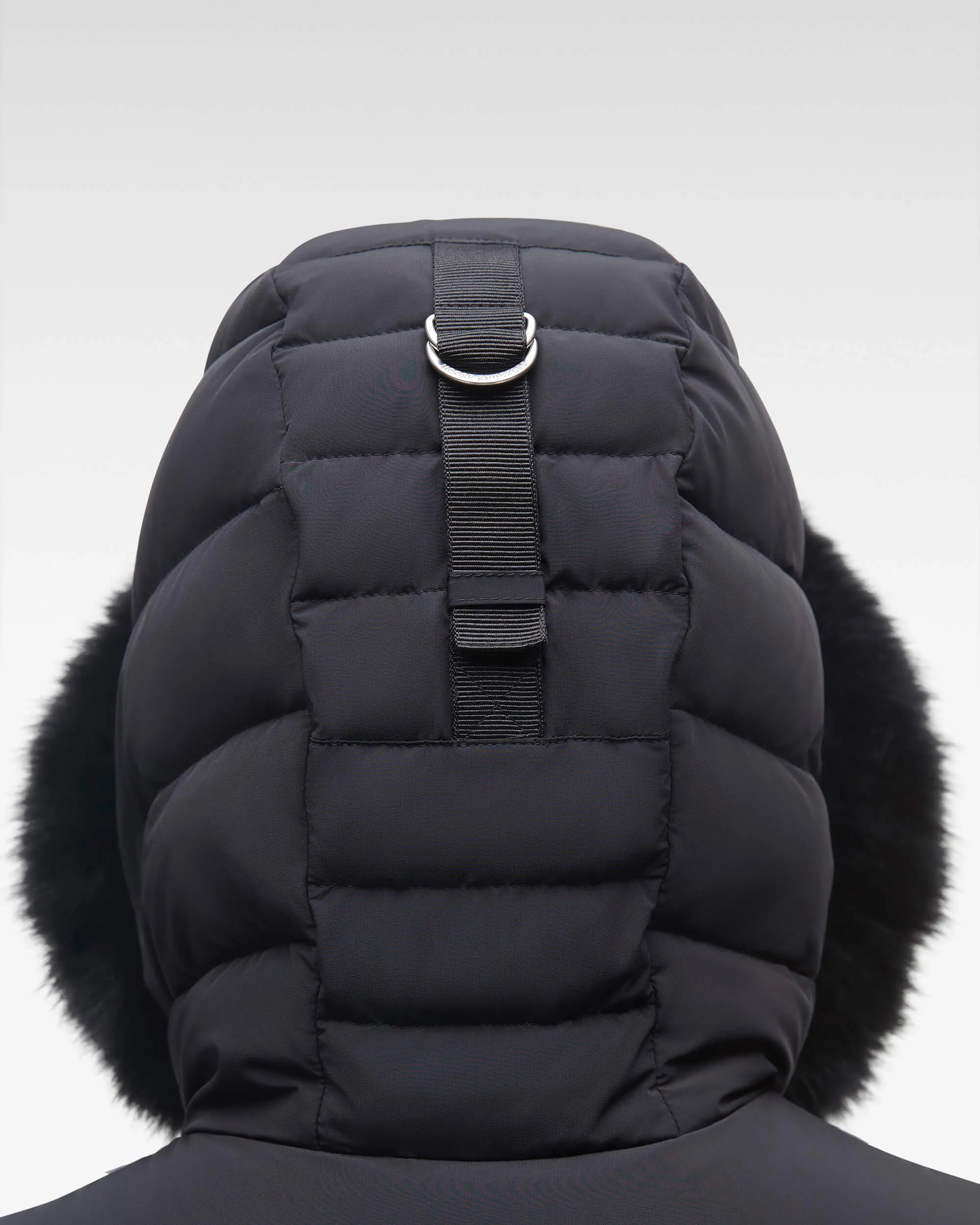 Roselawn Jacket Black / Black Fox Fur