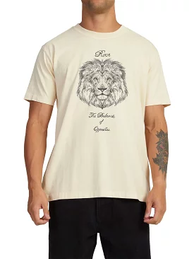 RVCA Men's Africa Cat Balanced T-Shirt