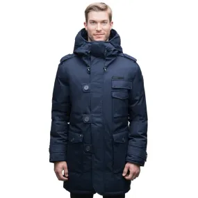 SHELBY MEN'S MILITARY PARKA NAVY