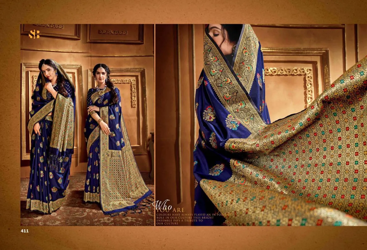 Shruti Launched Radha Rani Banarasi Silk Heavy Fancy Designer Sarees