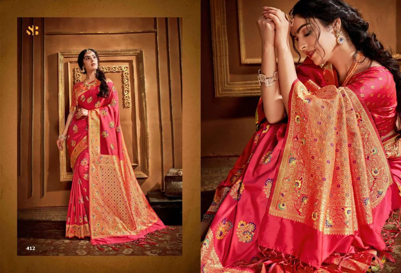 Shruti Launched Radha Rani Banarasi Silk Heavy Fancy Designer Sarees