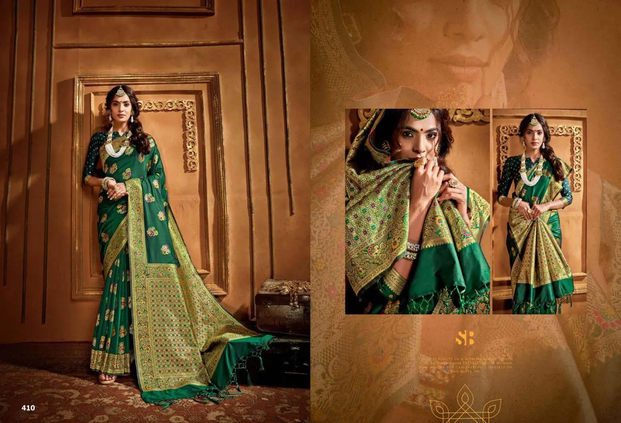 Shruti Launched Radha Rani Banarasi Silk Heavy Fancy Designer Sarees