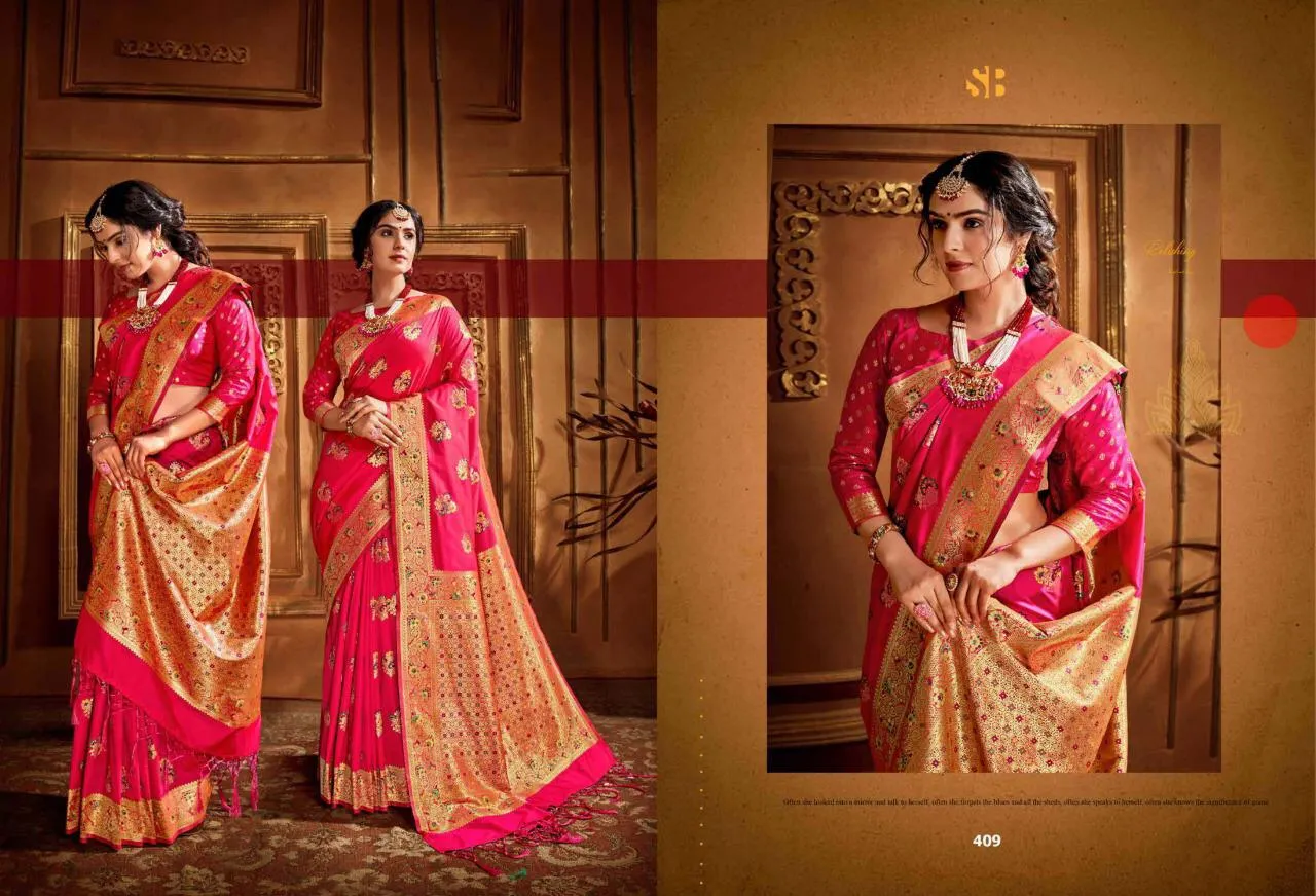 Shruti Launched Radha Rani Banarasi Silk Heavy Fancy Designer Sarees