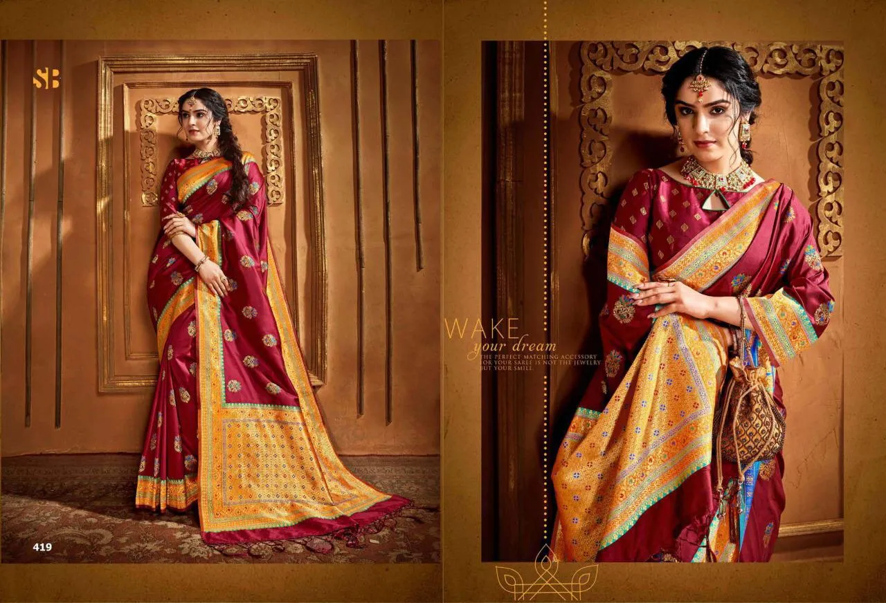 Shruti Launched Radha Rani Banarasi Silk Heavy Fancy Designer Sarees