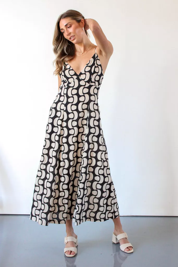 Take Me To Tuscany Midi Dress