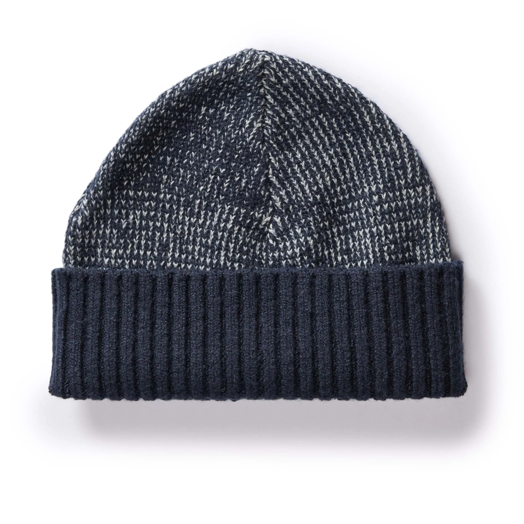 The Headland Beanie in Dark Navy