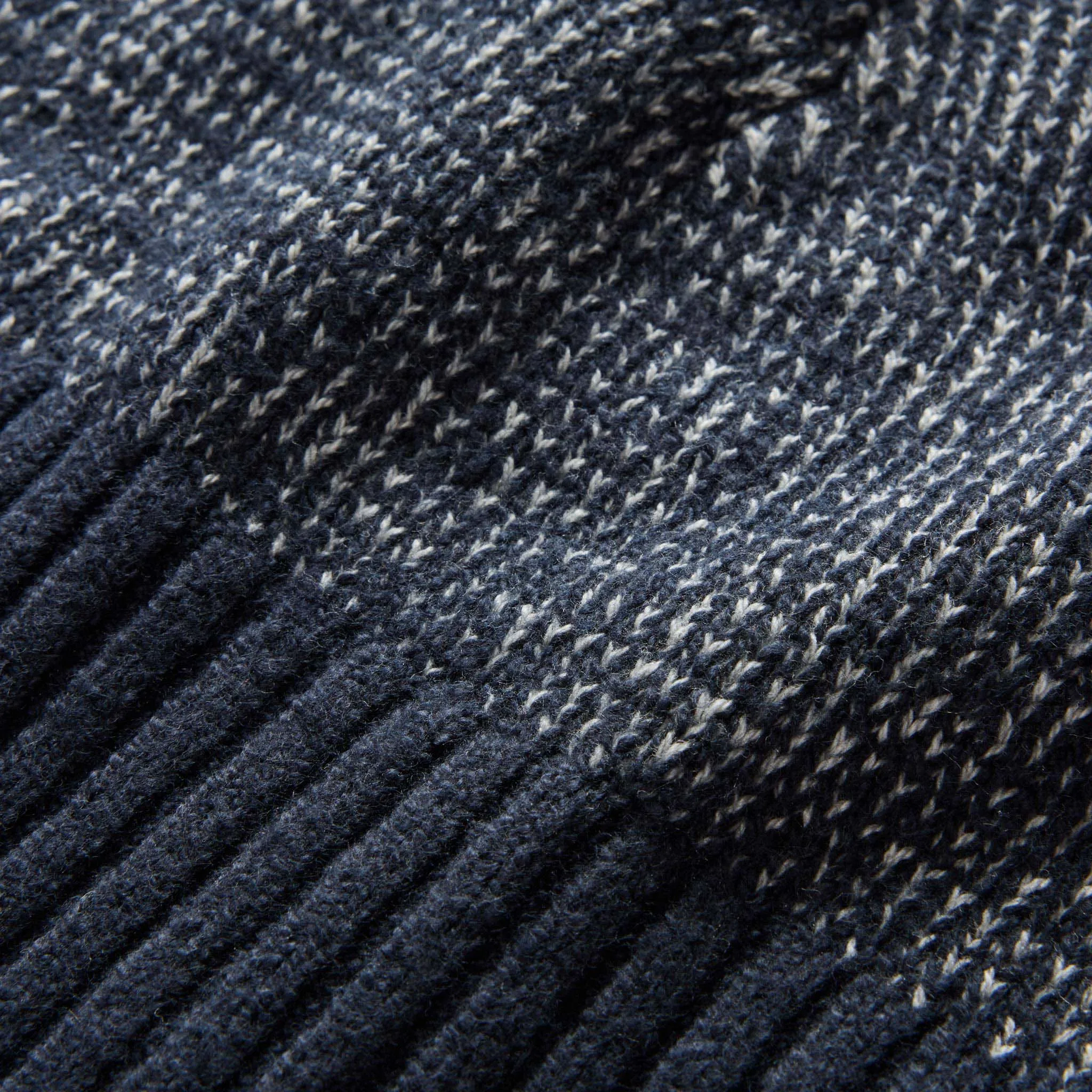 The Headland Beanie in Dark Navy