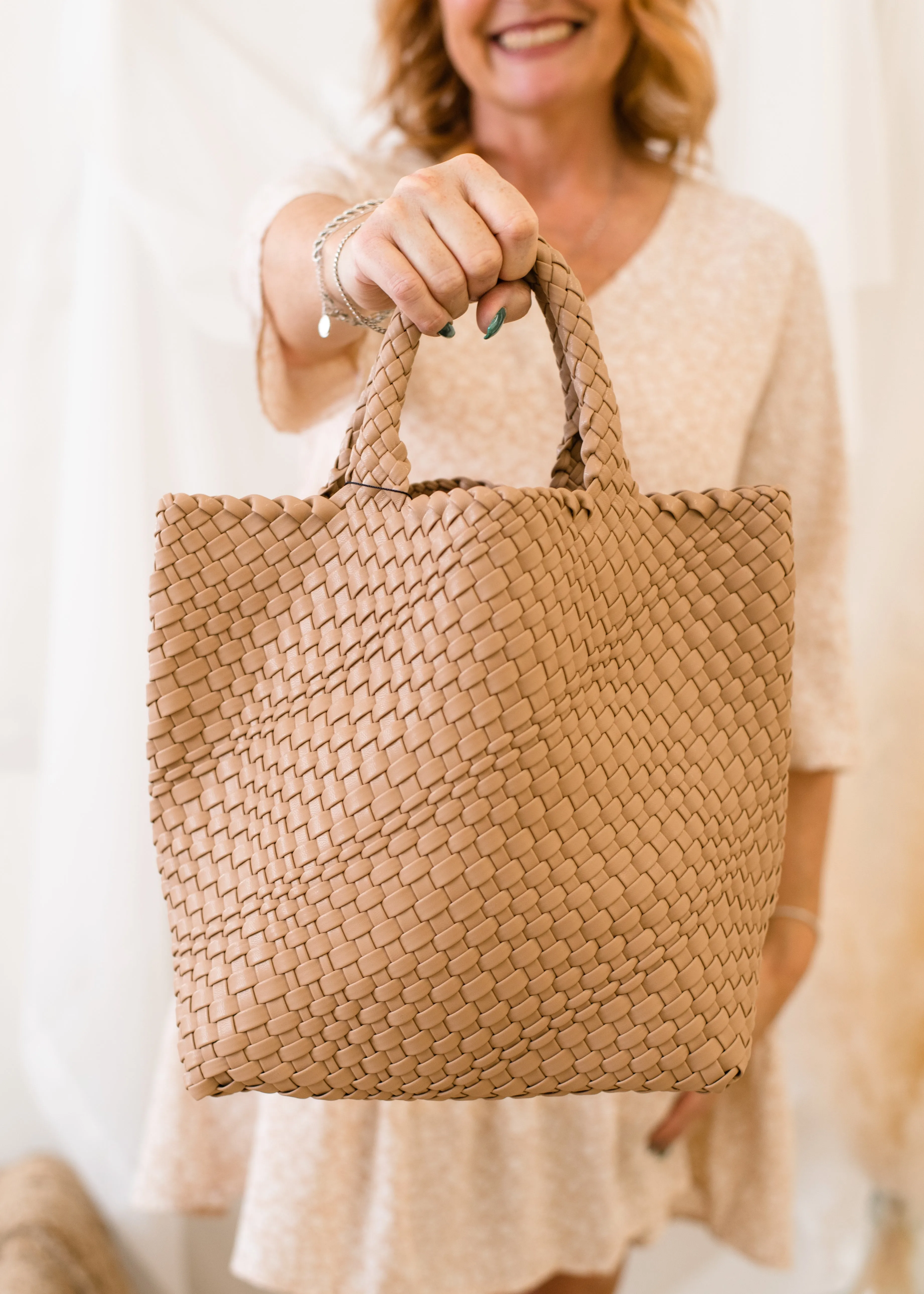 The Waverly Woven Bag