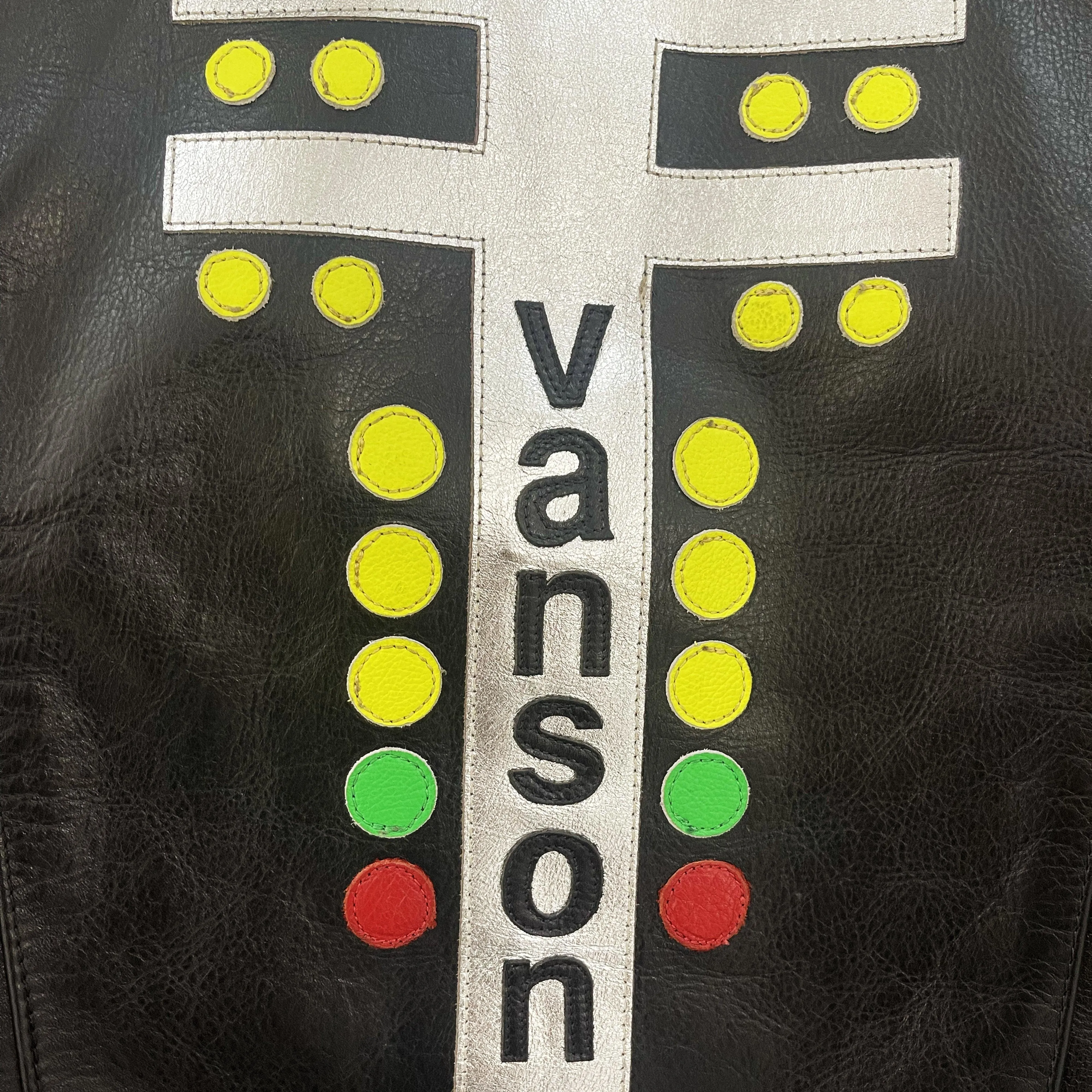 Vanson Leathers Motorcycle Racer Jacket