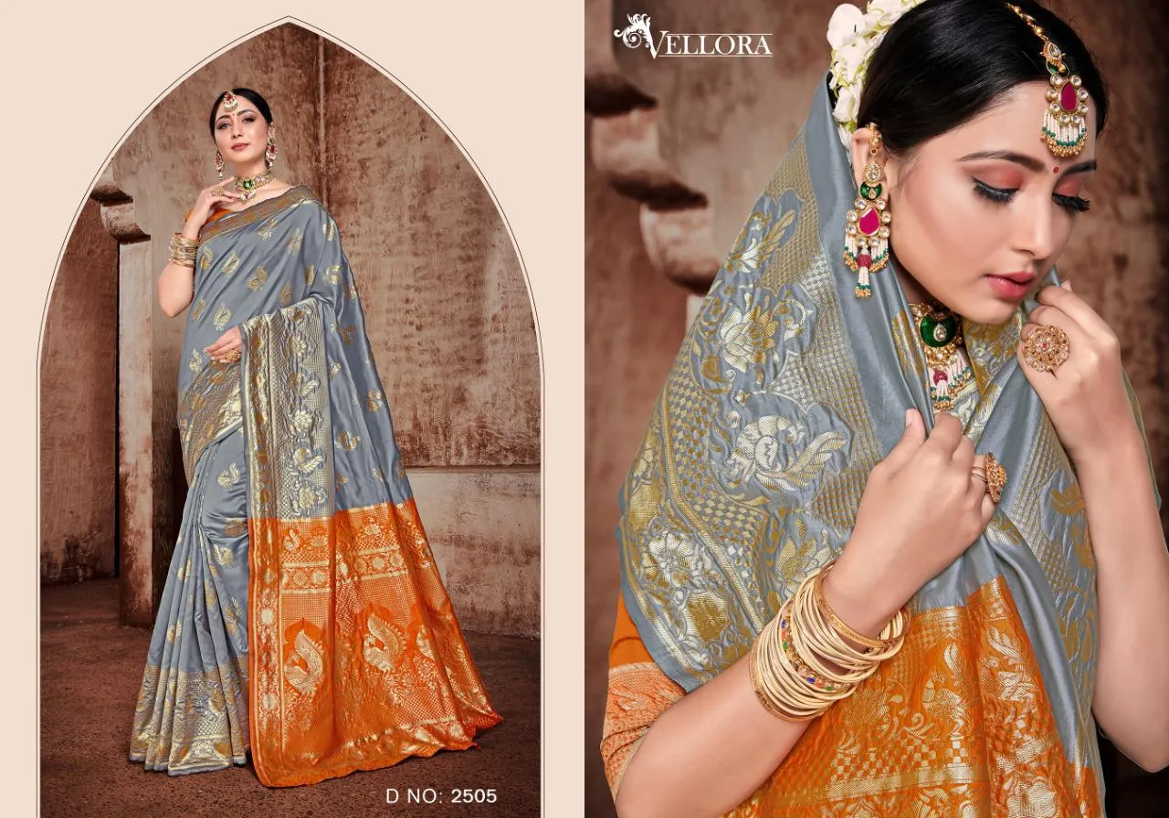 Vellora Saree Kumkum Bhagya Fancy Banarasi Silk Sarees