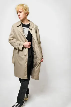 Vintage long rain coat