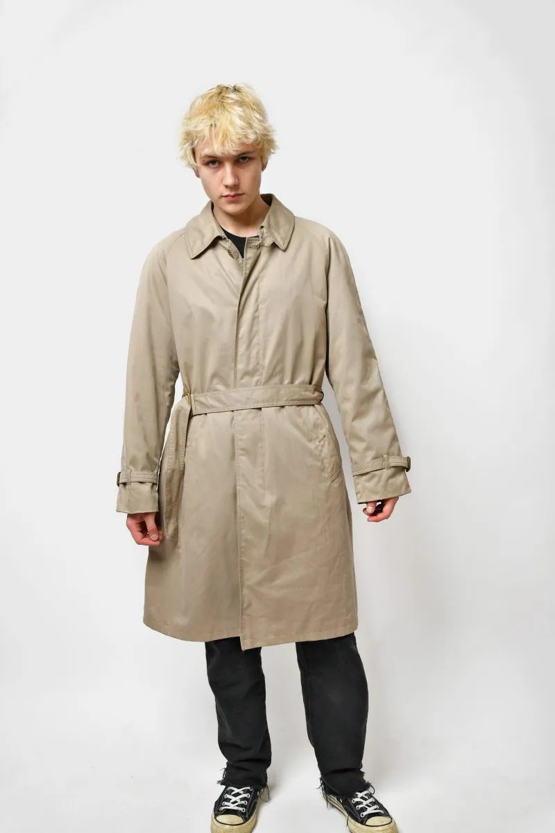 Vintage long rain coat