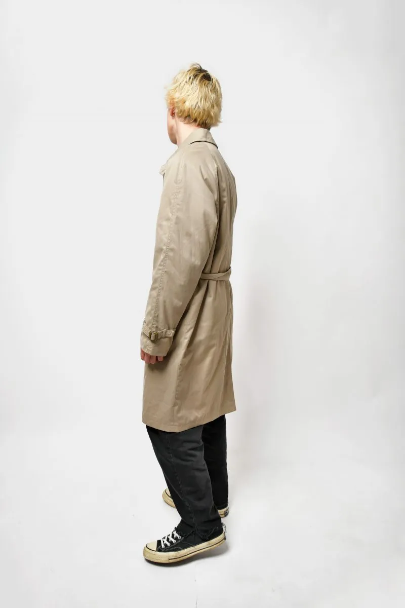 Vintage long rain coat