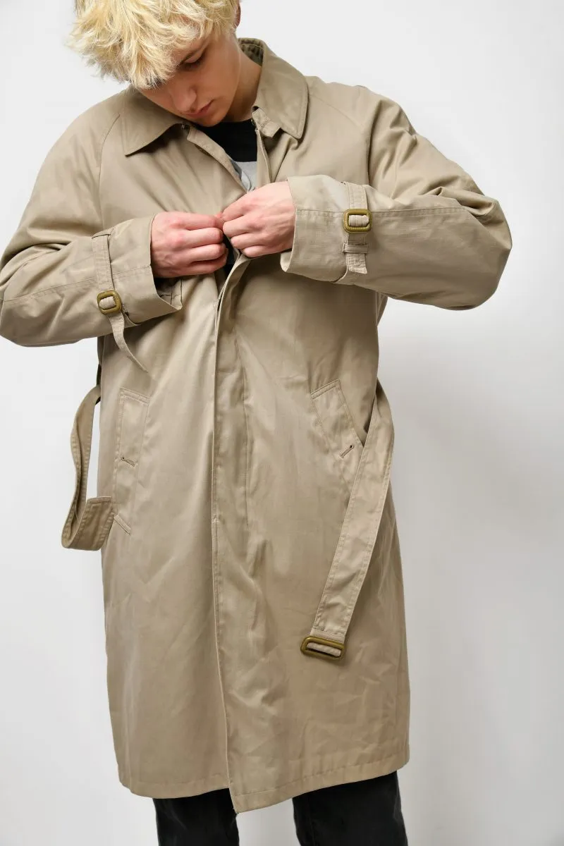 Vintage long rain coat