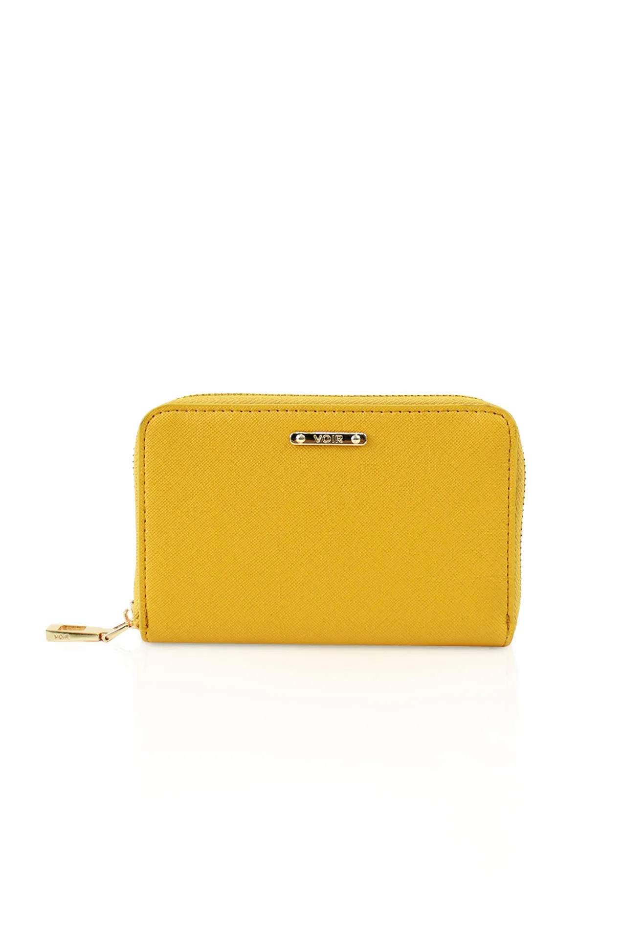 VOIR Classic Zip-Around Mini Wallet