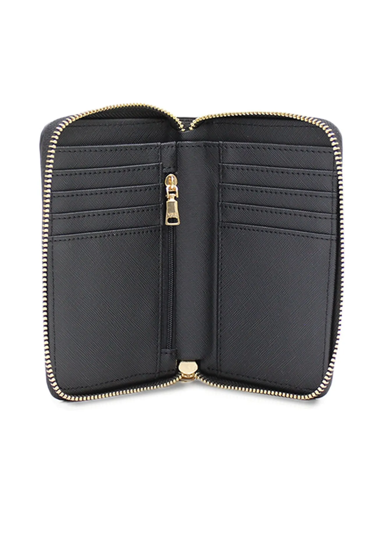 VOIR Classic Zip-Around Mini Wallet