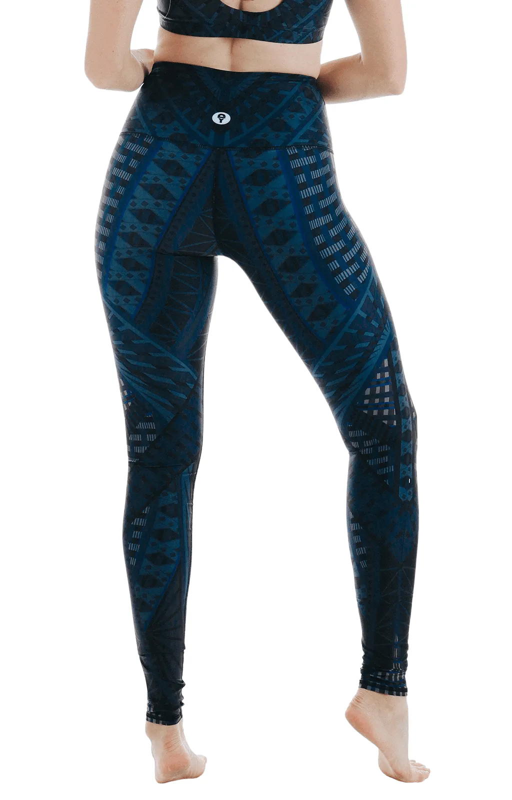 Warrior One Printed Yoga Leggings