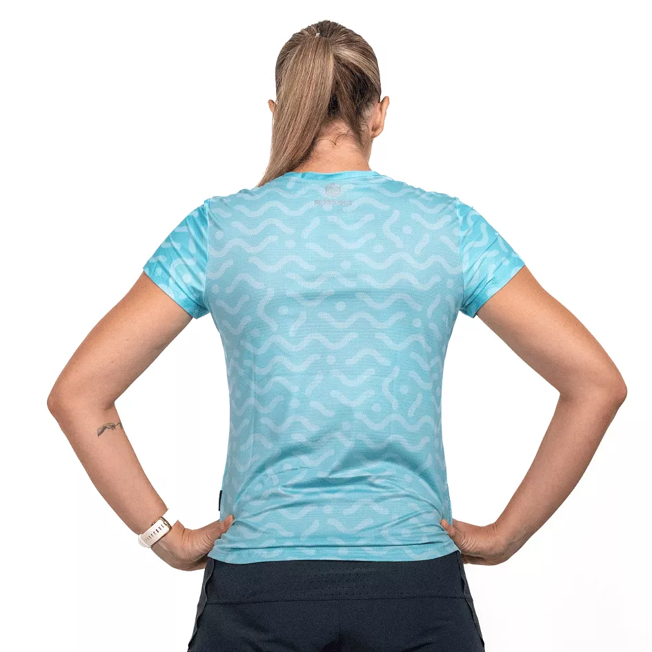 Women Running T-shirt Hypermesh ELITE (Arctic Blue)