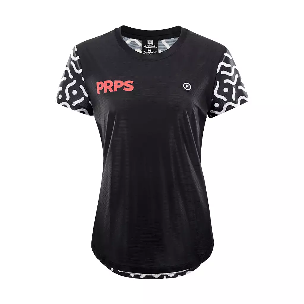 Women Running T-Shirt Hypermesh ELITE (Black)