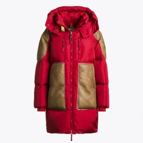 WOMEN'S DOWN JACKET CAROLINA TRUE RED