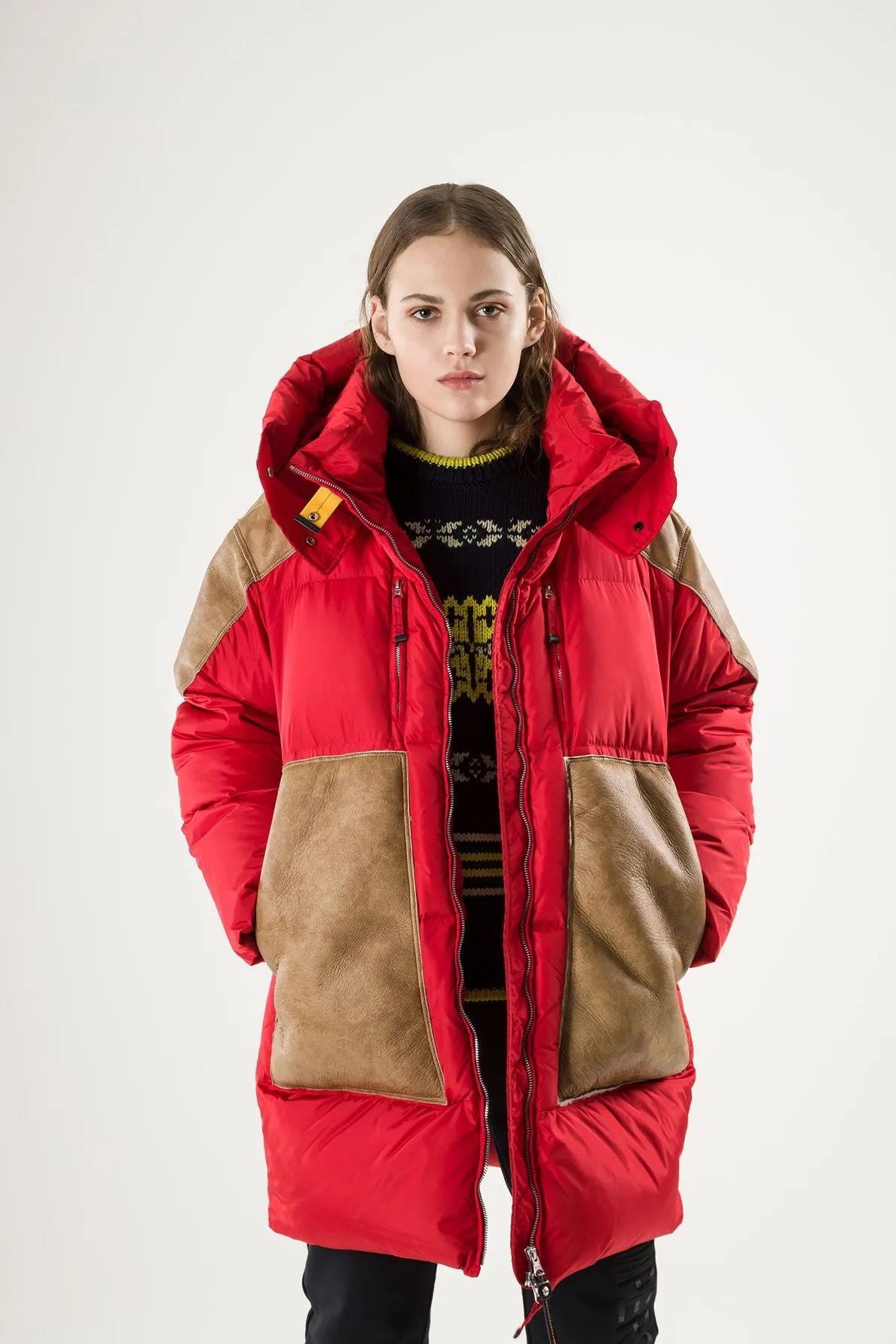 WOMEN'S DOWN JACKET CAROLINA TRUE RED