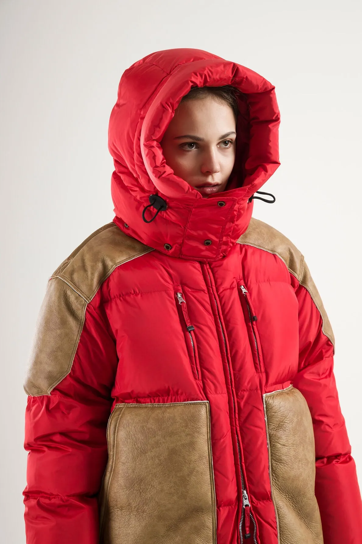 WOMEN'S DOWN JACKET CAROLINA TRUE RED