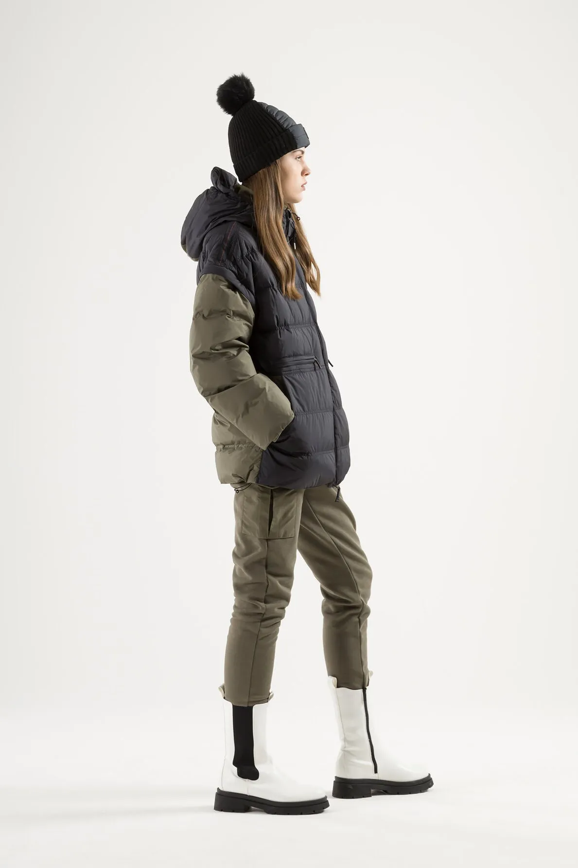 WOMEN'S DOWN JACKET SCOUT BLACK/TOUBRE