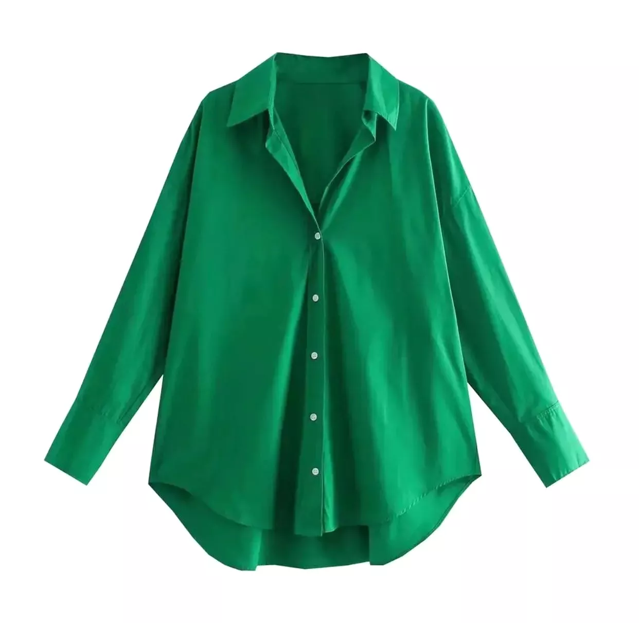 Women's Fashion Multicolor Button Shirt 3XL 001009023