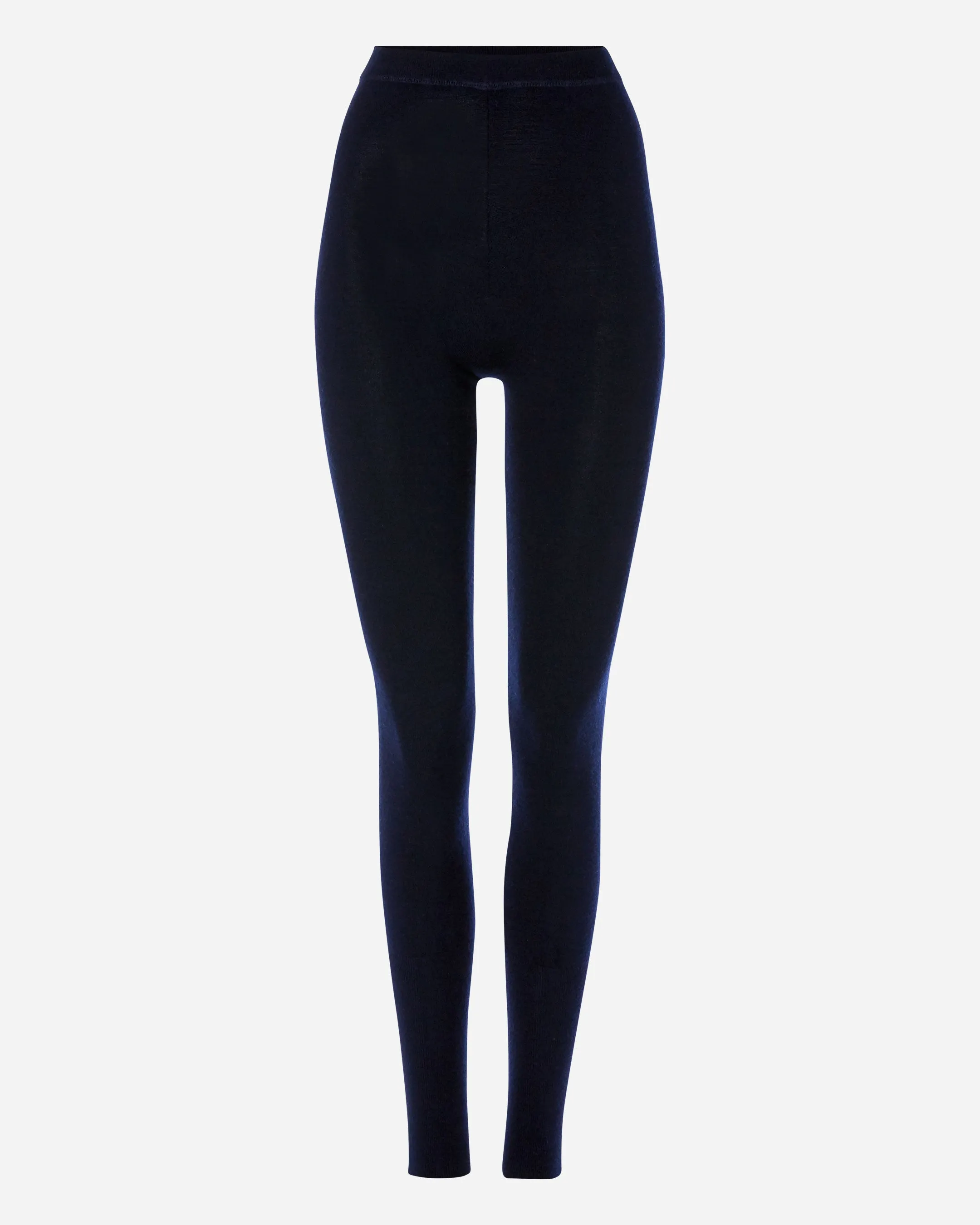 Women's Thea Cashmere Leggings Navy Blue