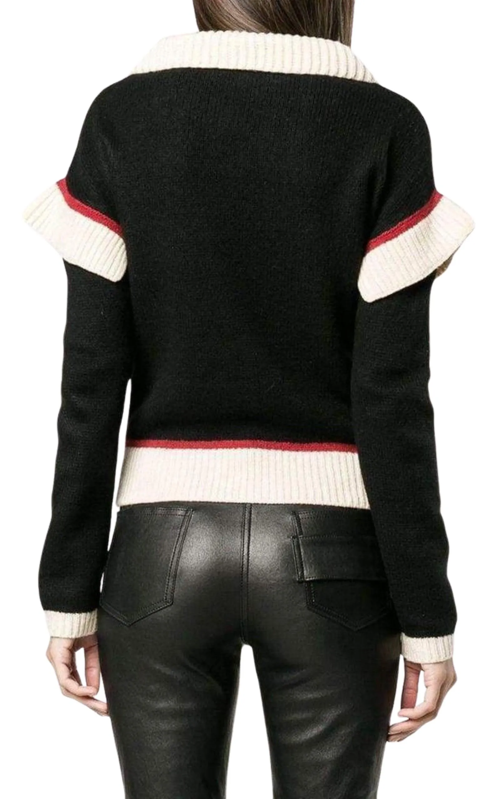 Wool Blend Cherry Sweater