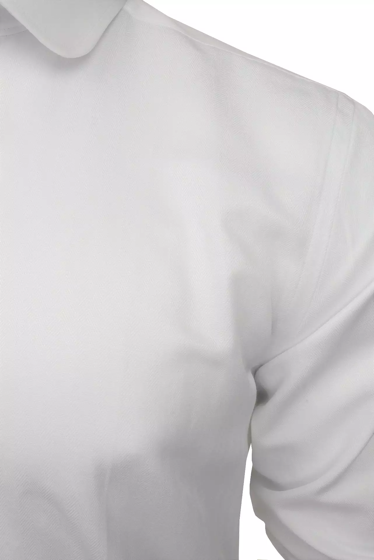 Xact Men's Club/ Penny Collar Shirt - White Contrast Collar & Cuffs