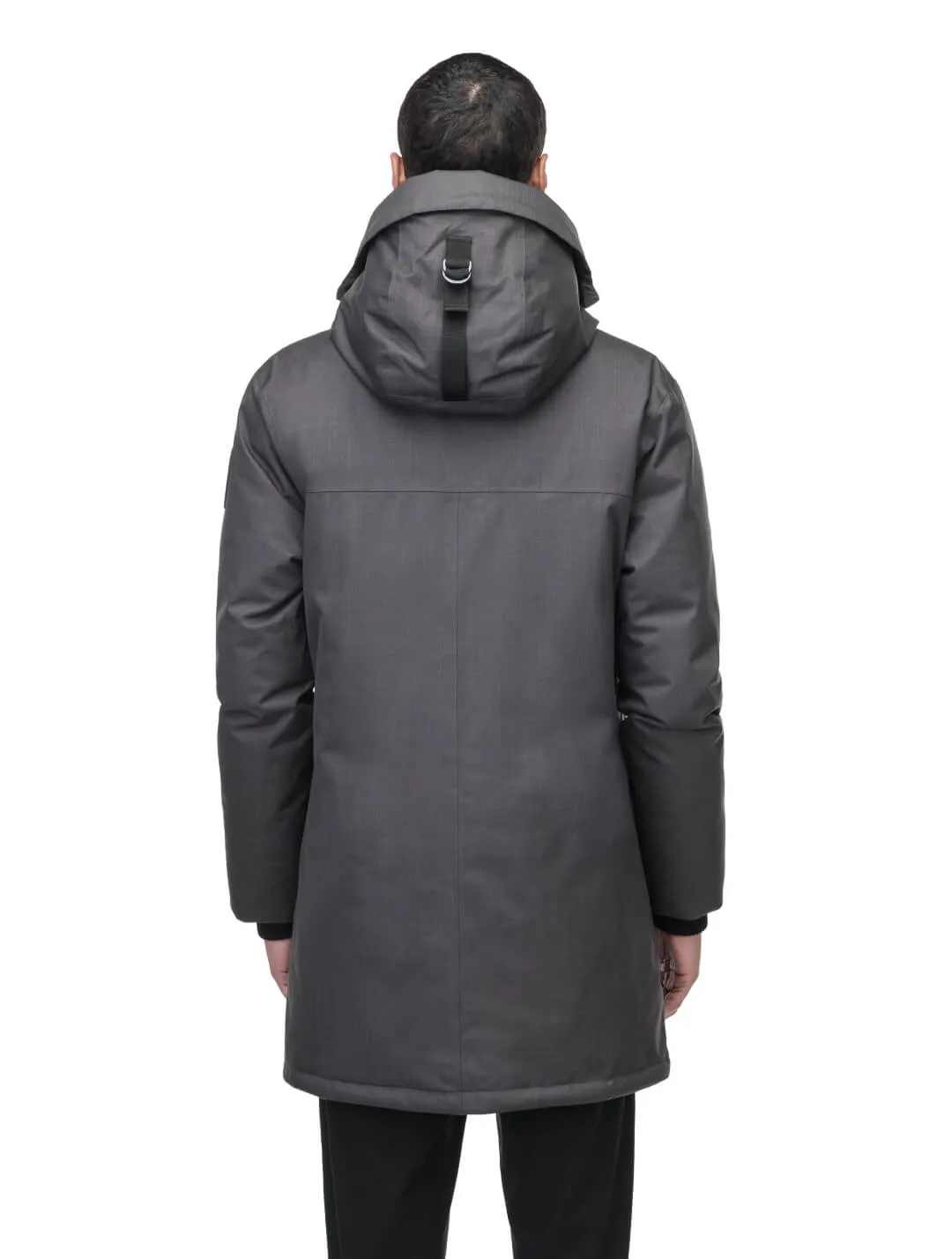 YVES FURLESS MEN'S PARKA STEEL GREY