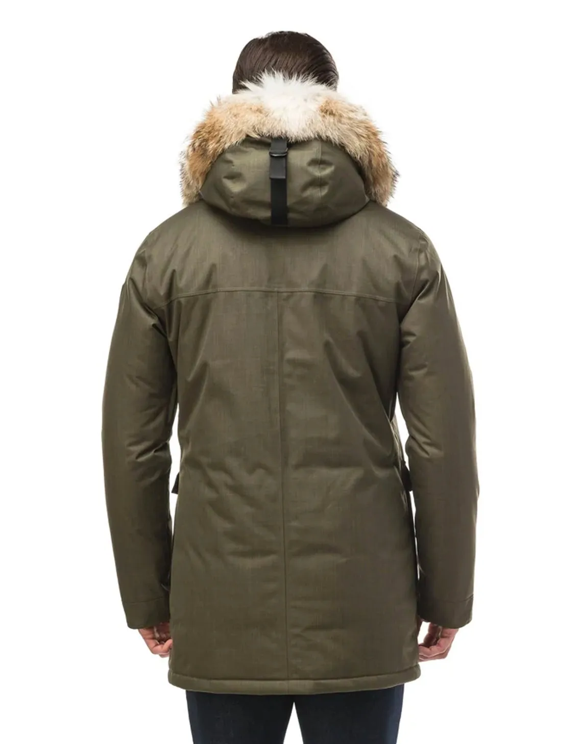 YVES MEN'S PARKA ARMY GREEN