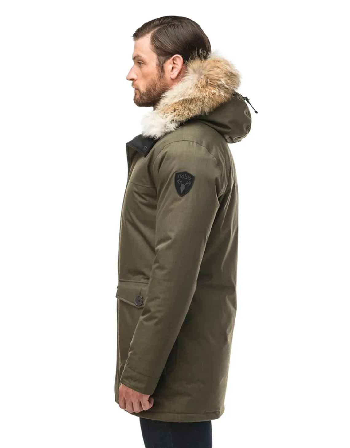 YVES MEN'S PARKA ARMY GREEN